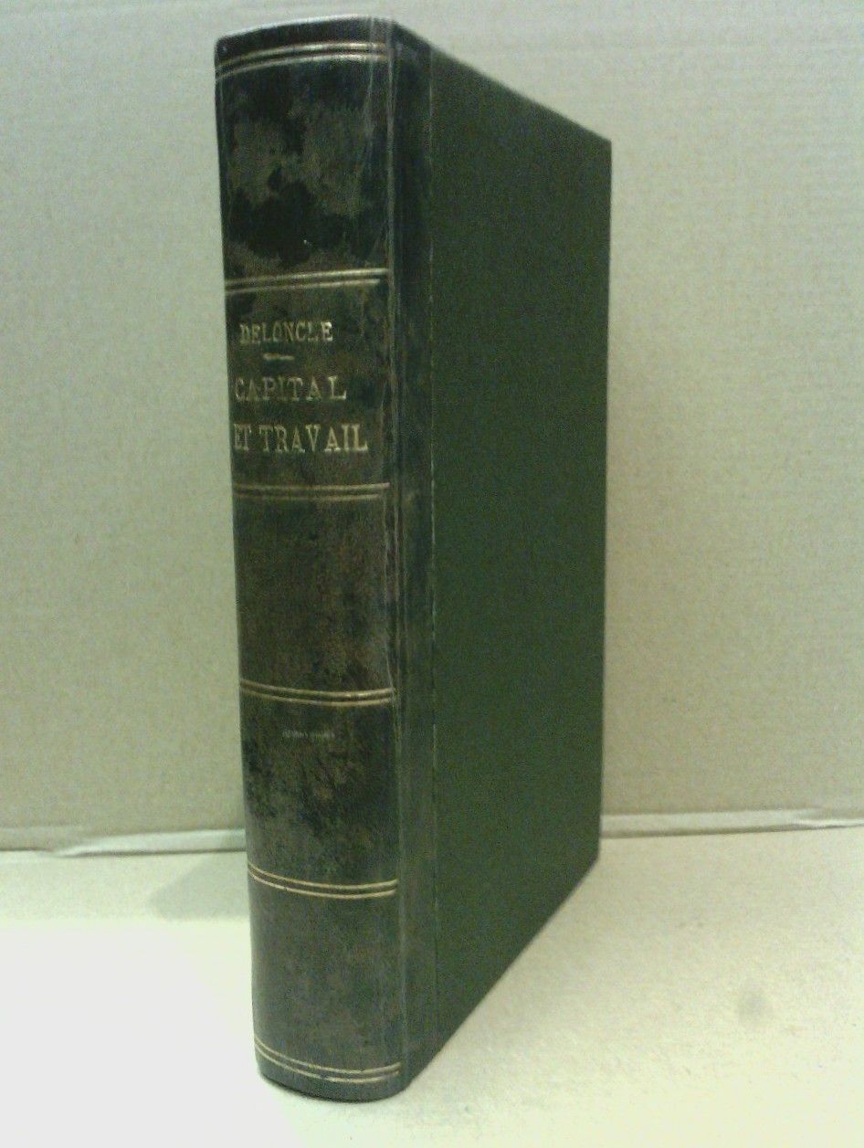 Capital et travail: Vers des temps nouveaux