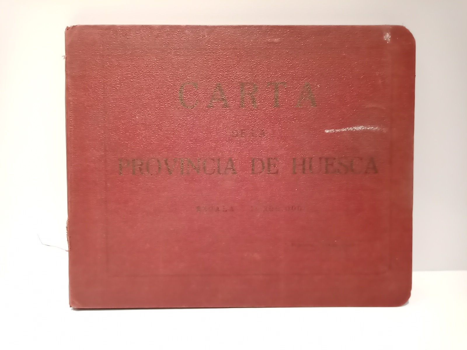 Carta de la provincia de Huesca (escala 1:200.000)