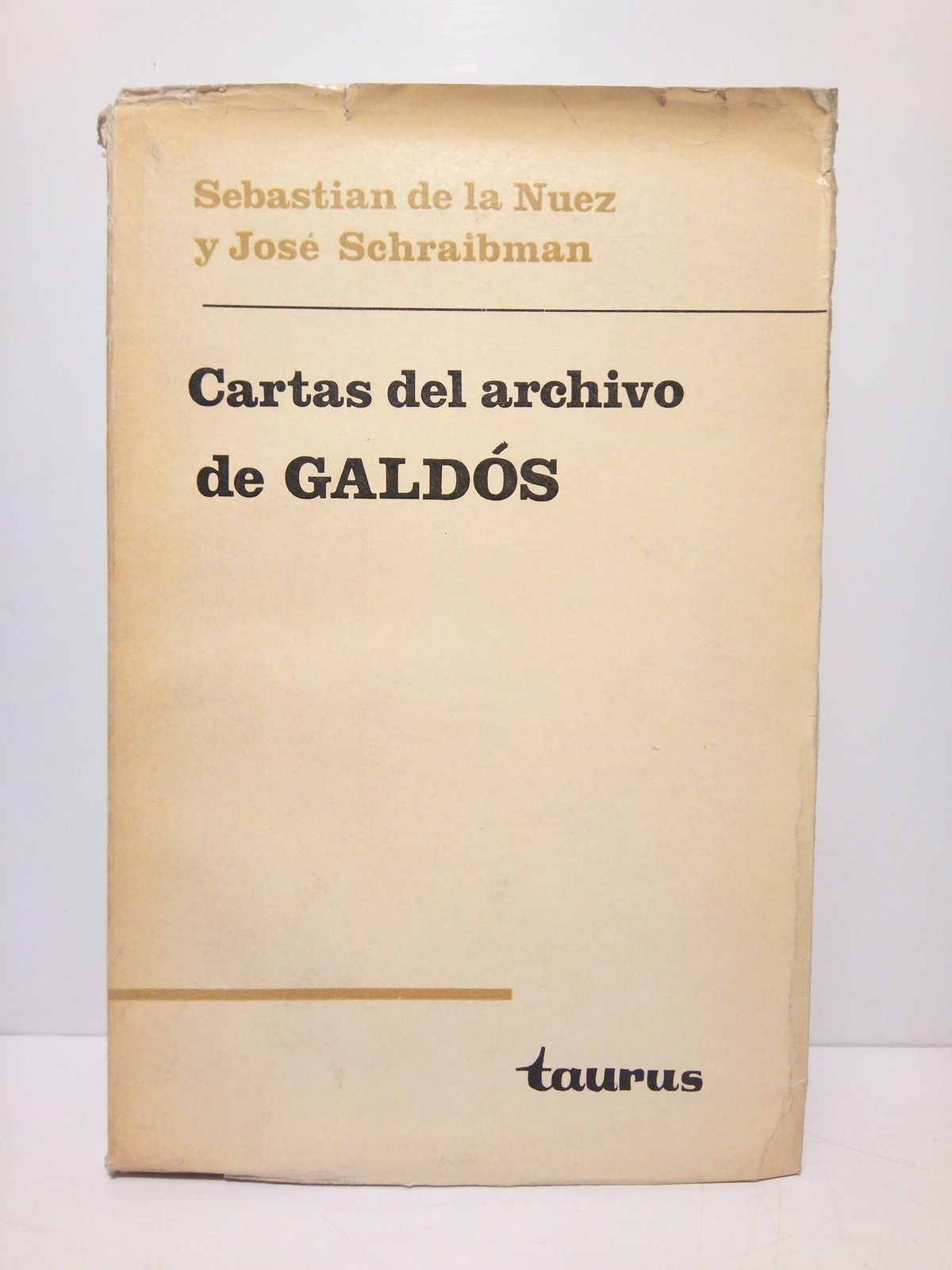 Cartas del Archivo de Perez Galdós