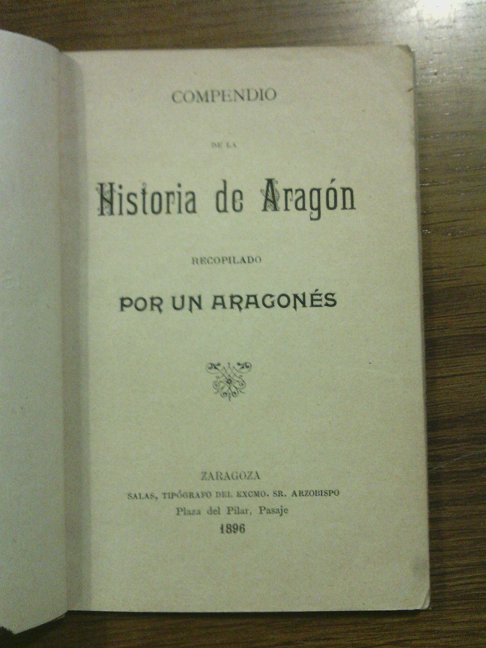 Compendio de la Historia de Aragón