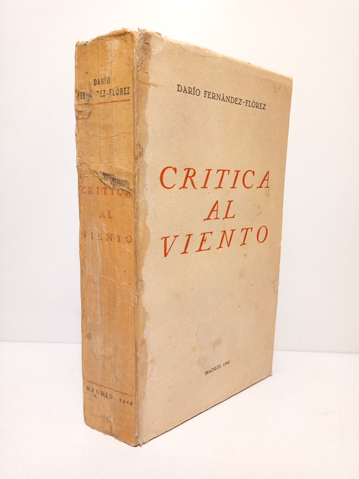 Crítica al viento / Prol. de Miguel Pérez Ferrero