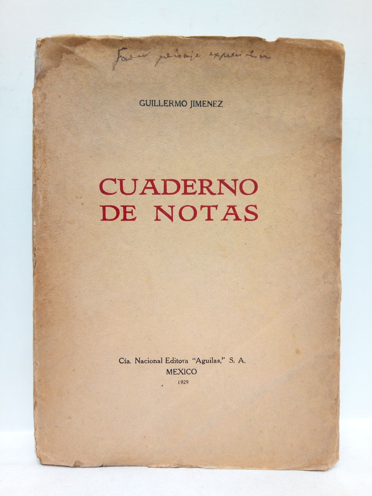 Cuaderno de notas