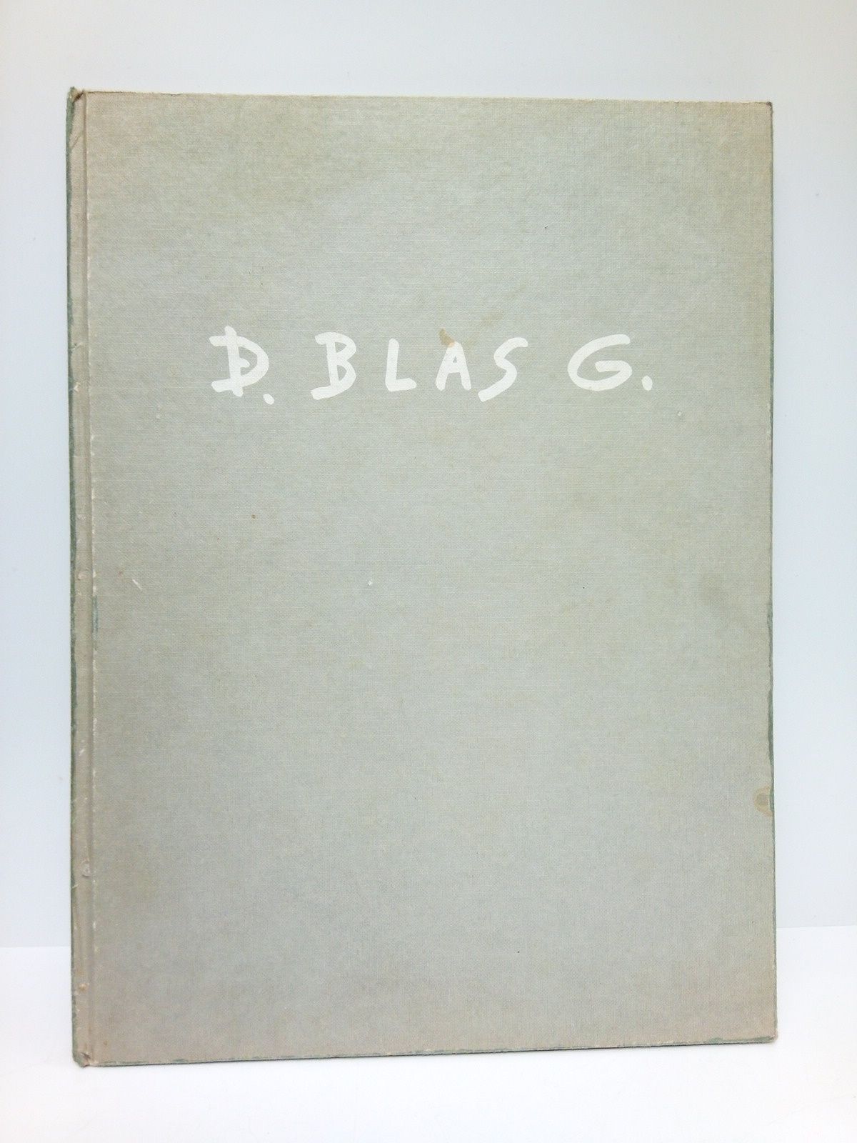 De Blas G. / Con un poema al inicio por …