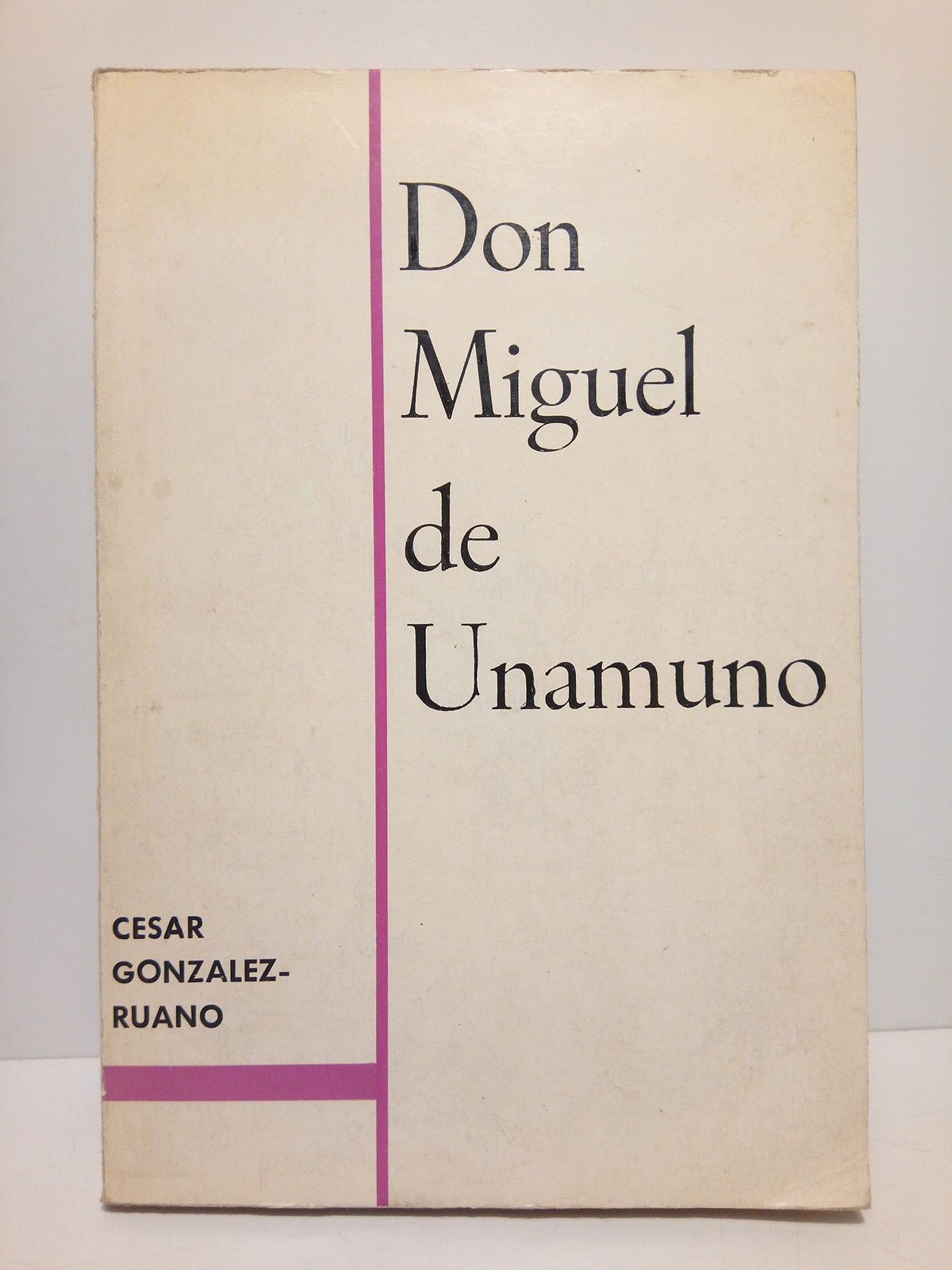 Don Miguel de Unamuno