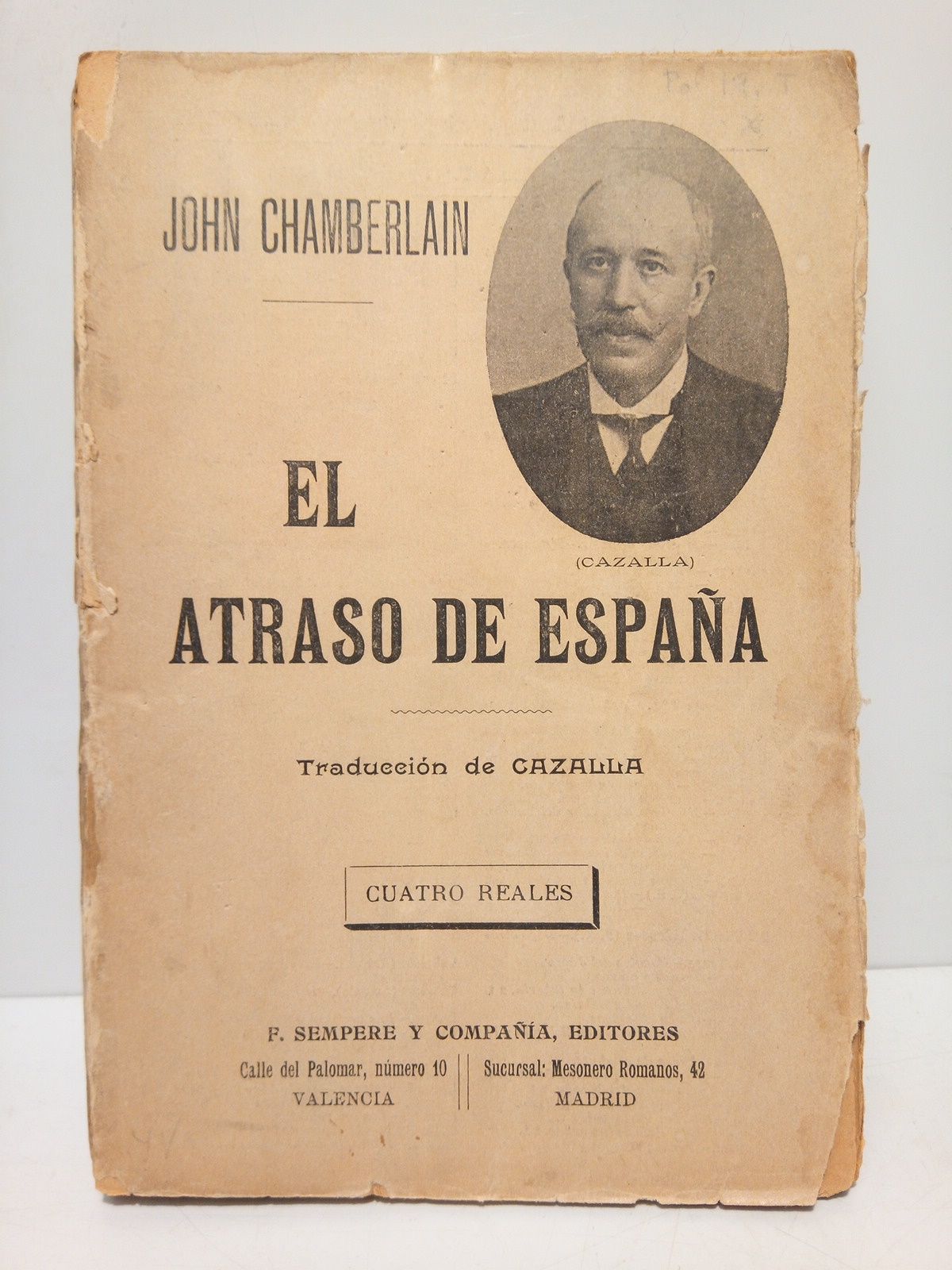 El atraso de España / Tradución de Cazalla