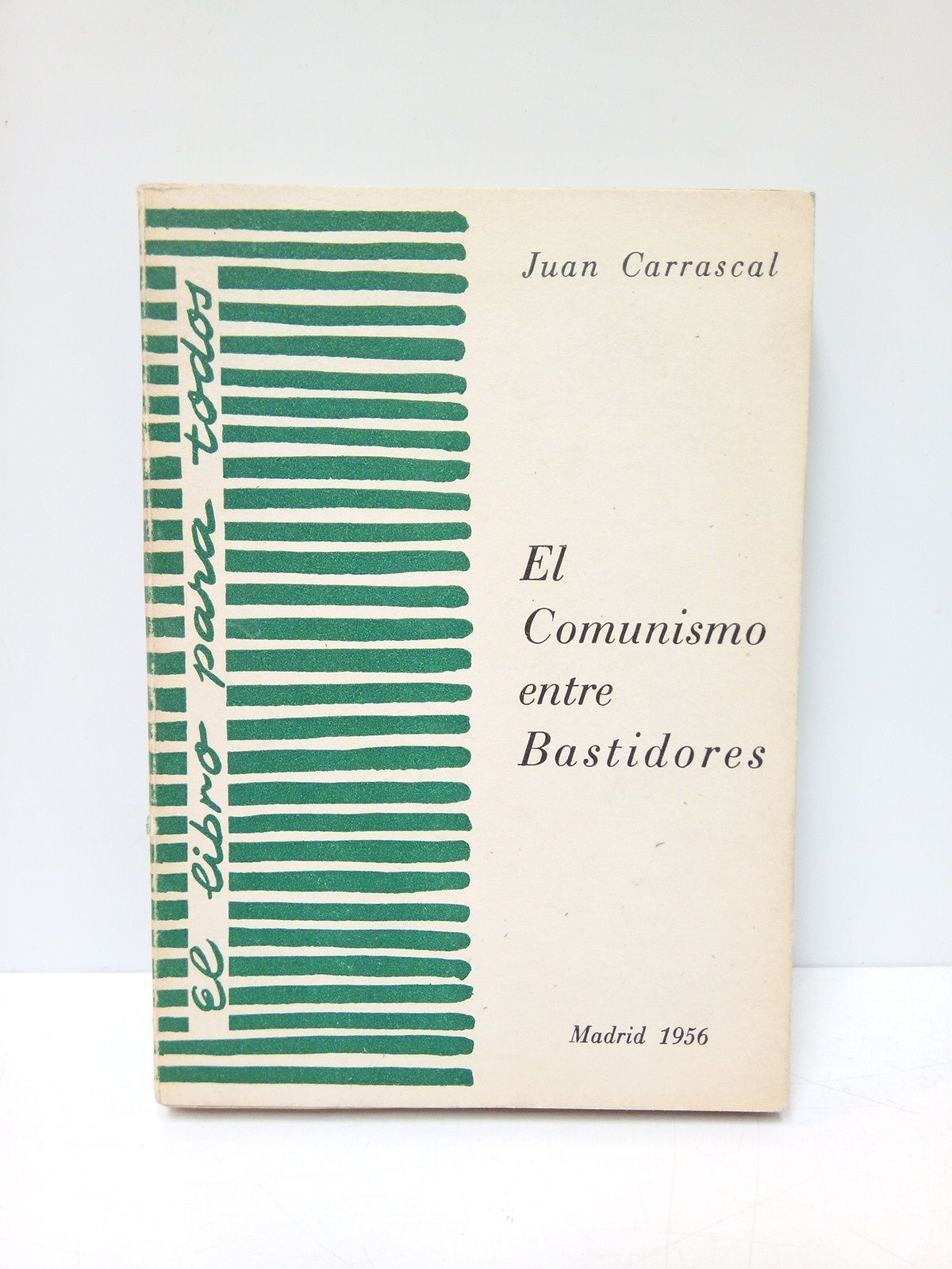 El comunismo entre bastidores: Concepto y eperiencias sobre el comunismo