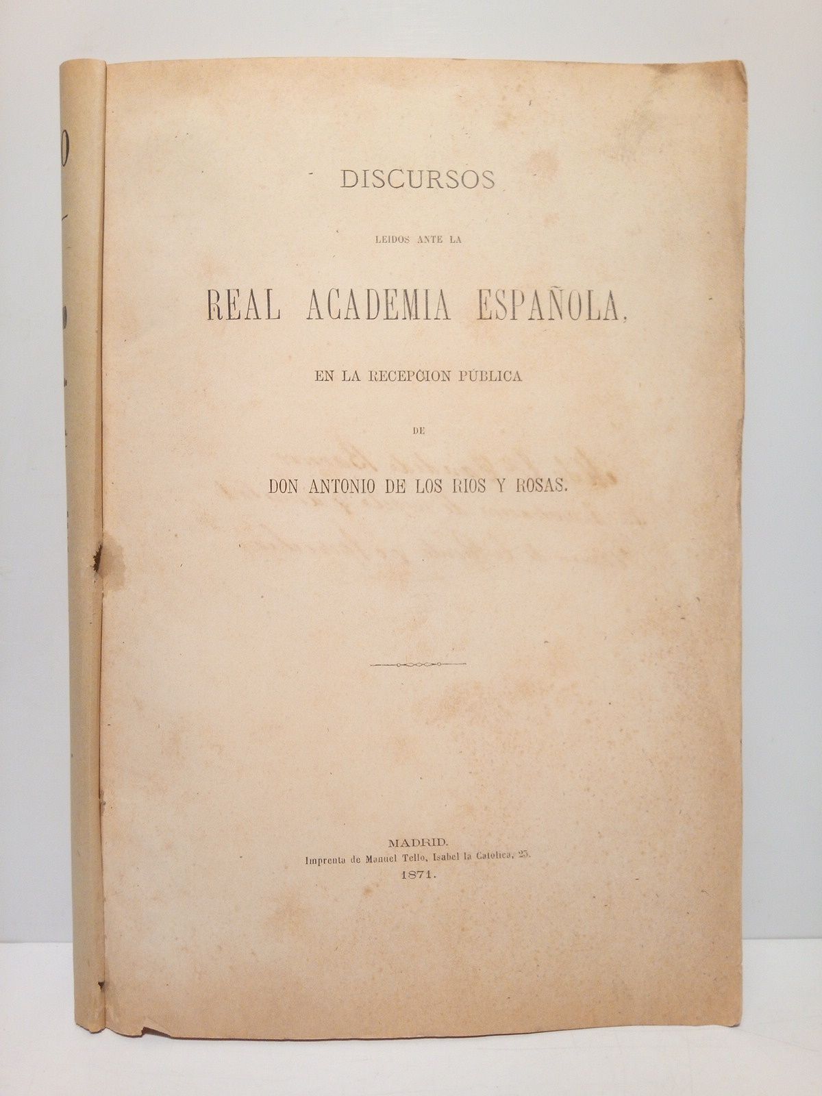 El génesis, la naturaleza, lavida del principio de autoridad en …