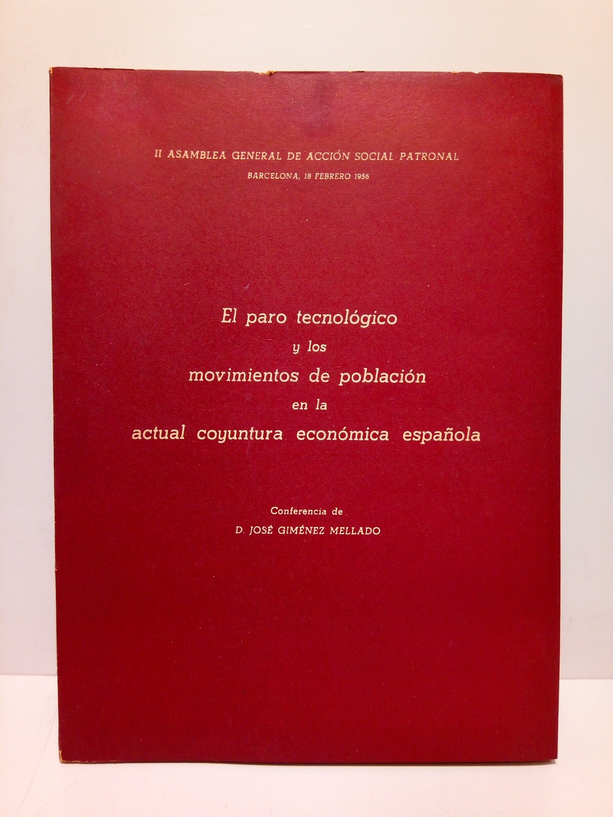 El paro tecnológico y los movimientos de población en la …