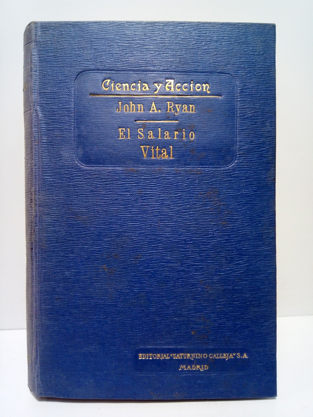 El Salario Vital. Sus aspectos ético y económico / Con …