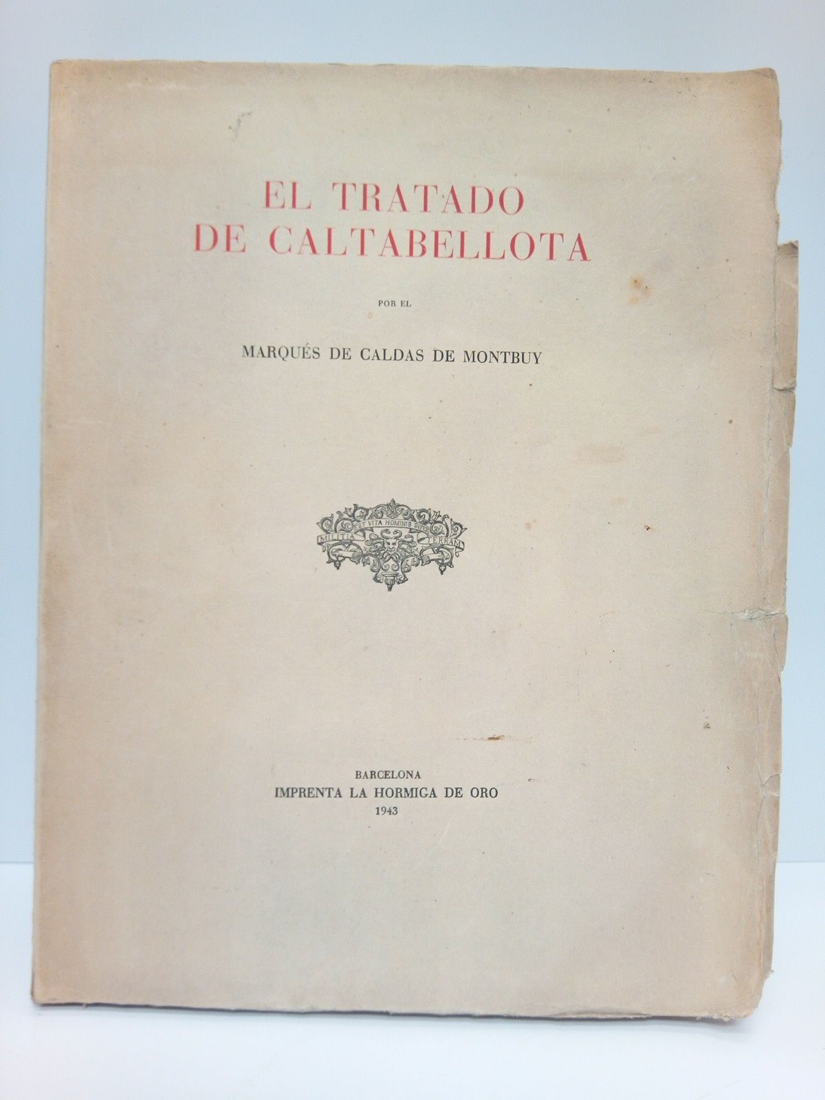El Tratado de Caltabellota