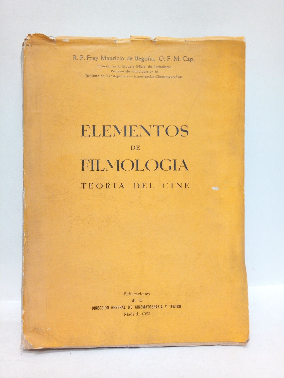 Elementos de filmología: Teoría del cine