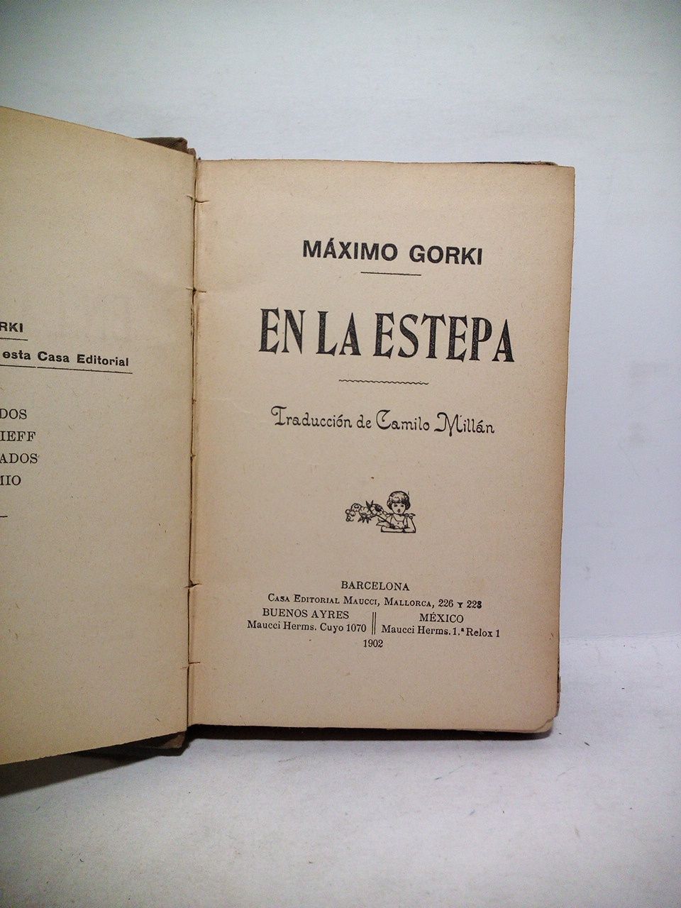 En la Estepa / Traducción de Camilo Millán