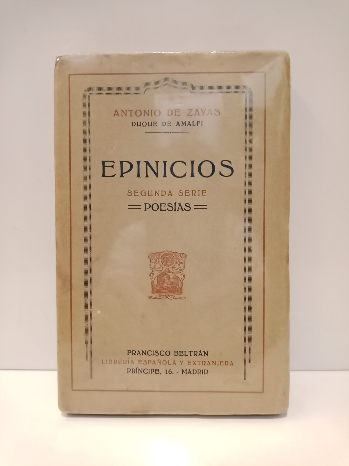 Epinicios: Segunda Serie. (Poesías)