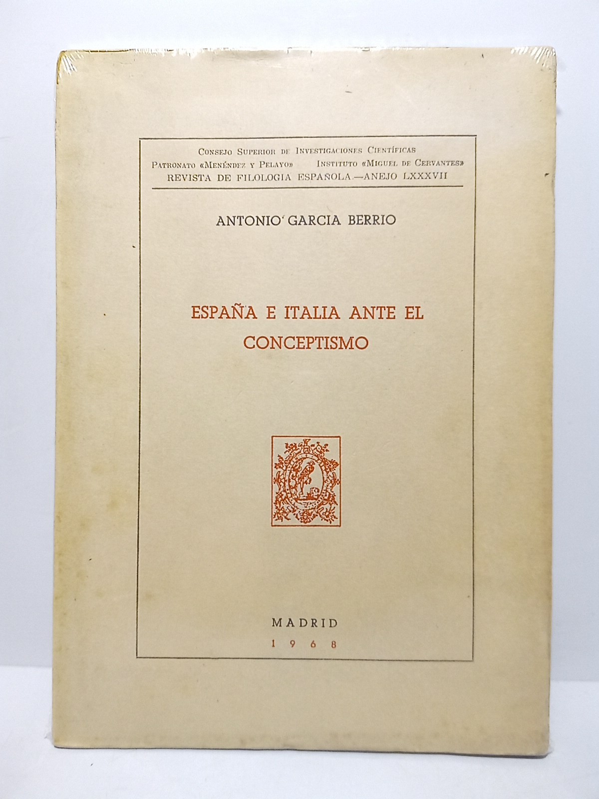 España e Italia ante el conceptismo