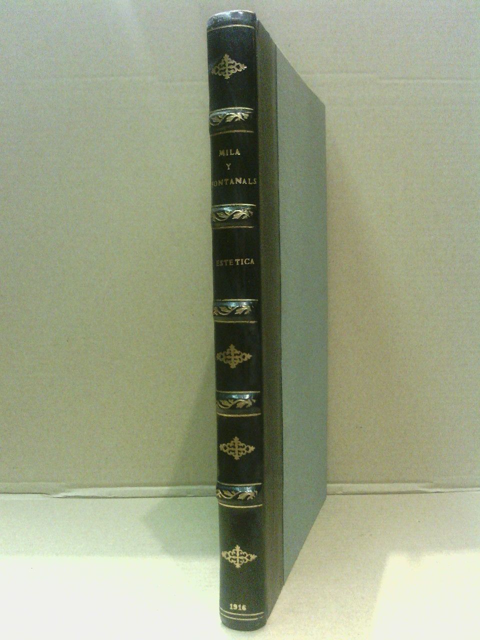 Estética / por Manuel Milá y Fontanals. (Para uso privado)