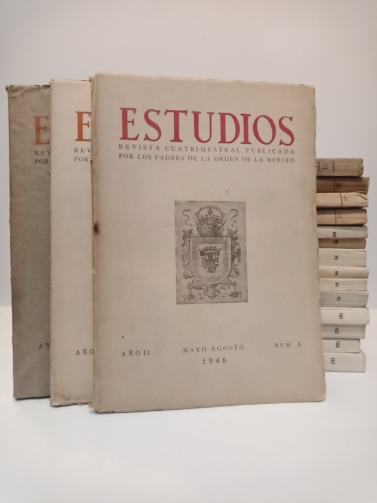 Estudios. Revista cuatrimestral publicada por los padres de la Orden …
