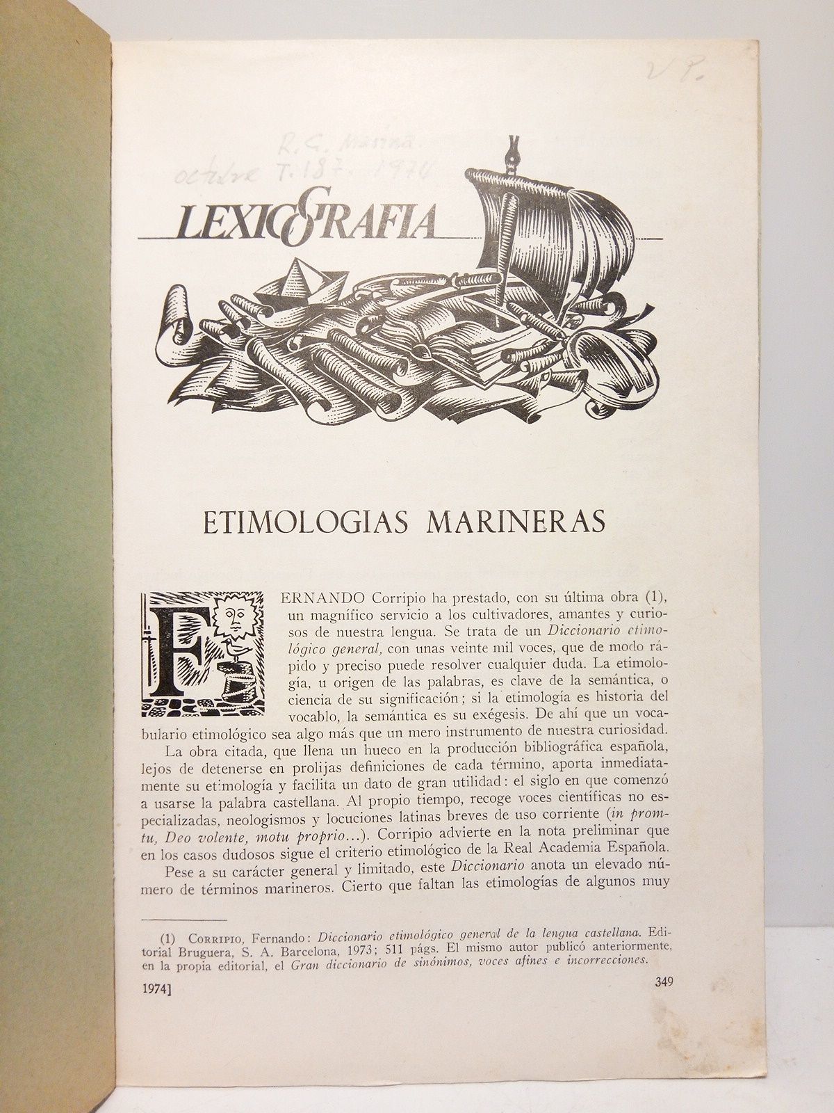 Etimologías marineras