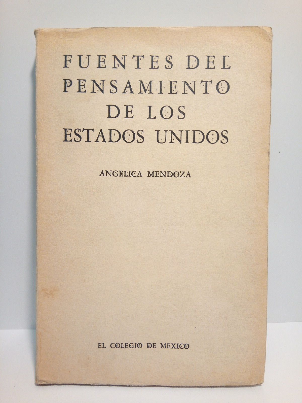 Fuentes del pensamiento de los Estados Unidos