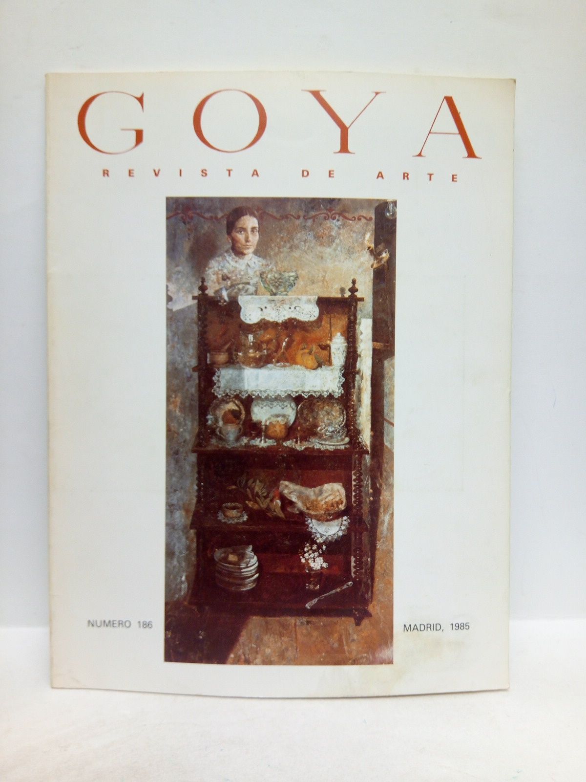 GOYA. Revista de Arte. Mayo-Junio, 1986, Nº 186