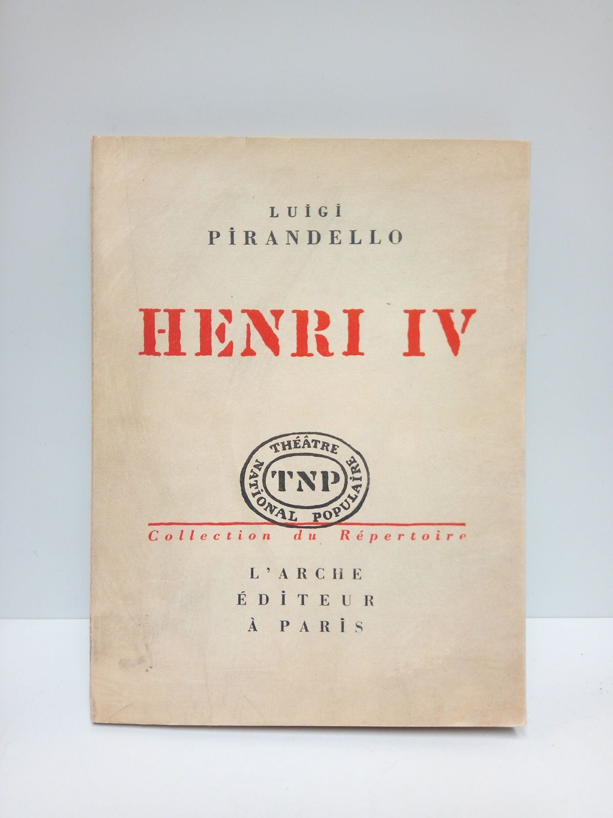 Henri IV. (Tragédie en trois actes) / Version française de …