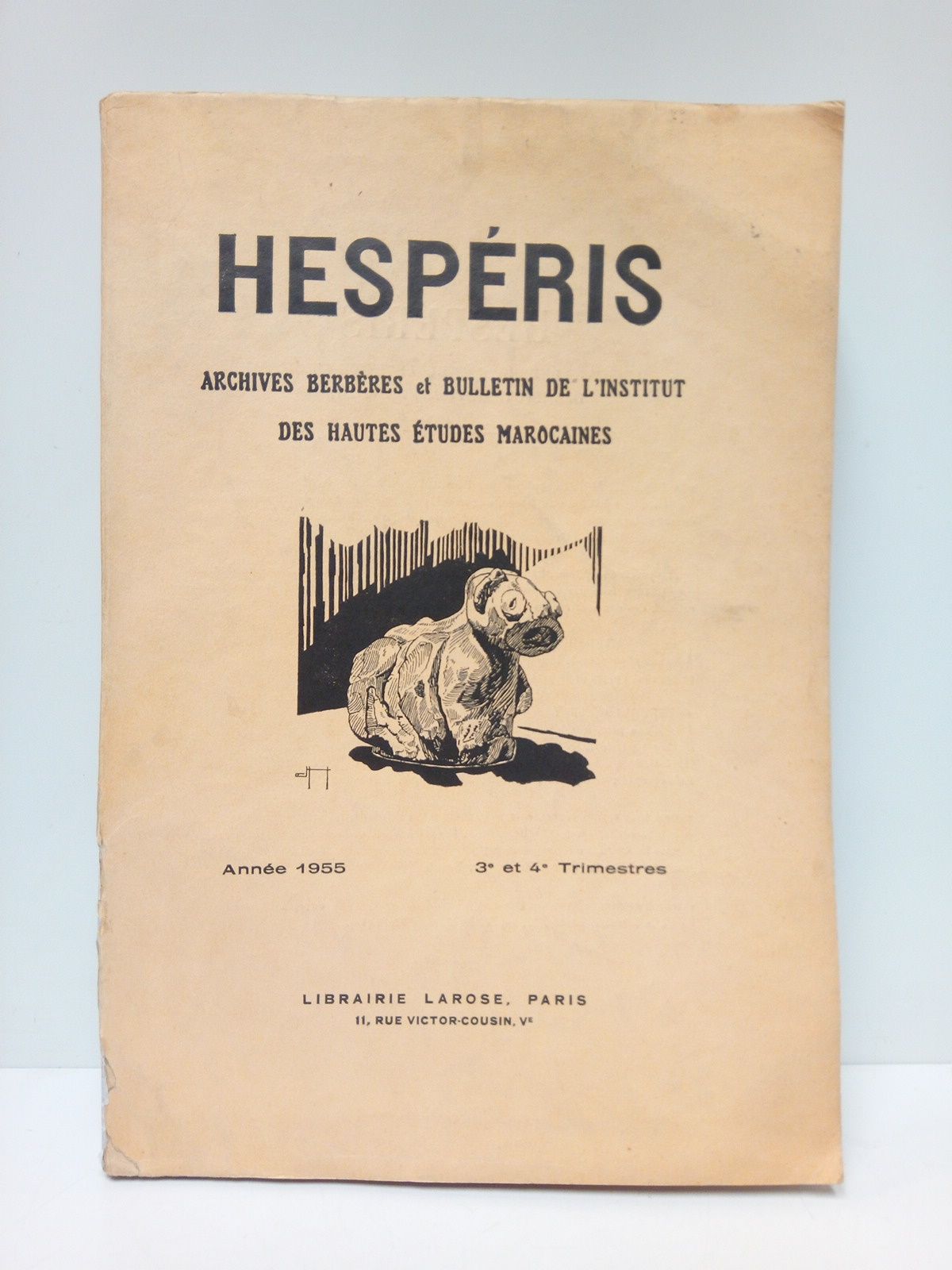 HESPERIS. Archives Berbères et Bulletin de l'Institut des Hautes Etudes …