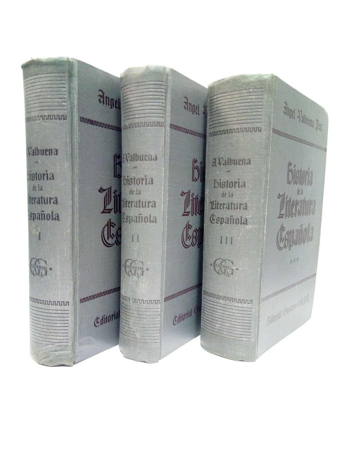 Historia de la Literatura Española