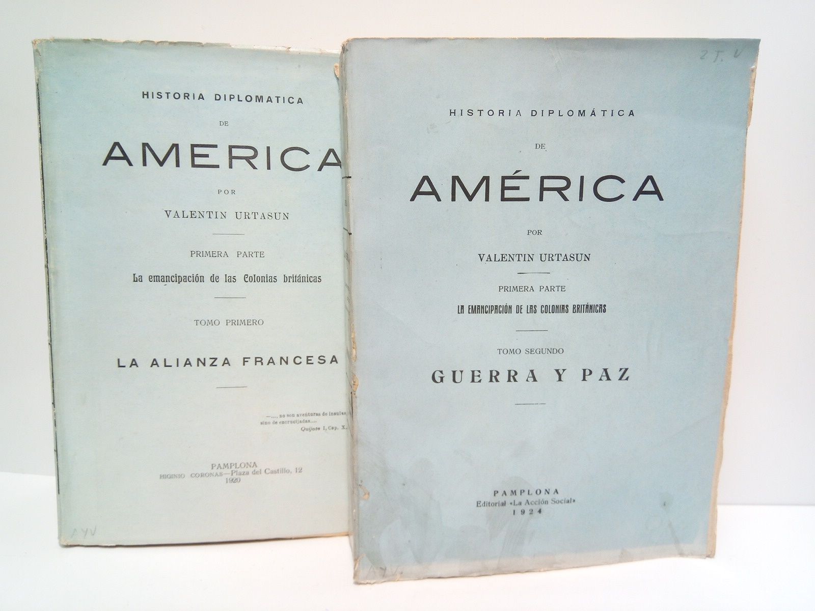 Historia Diplomática de América. (Primera Parte): La emancipación de las …
