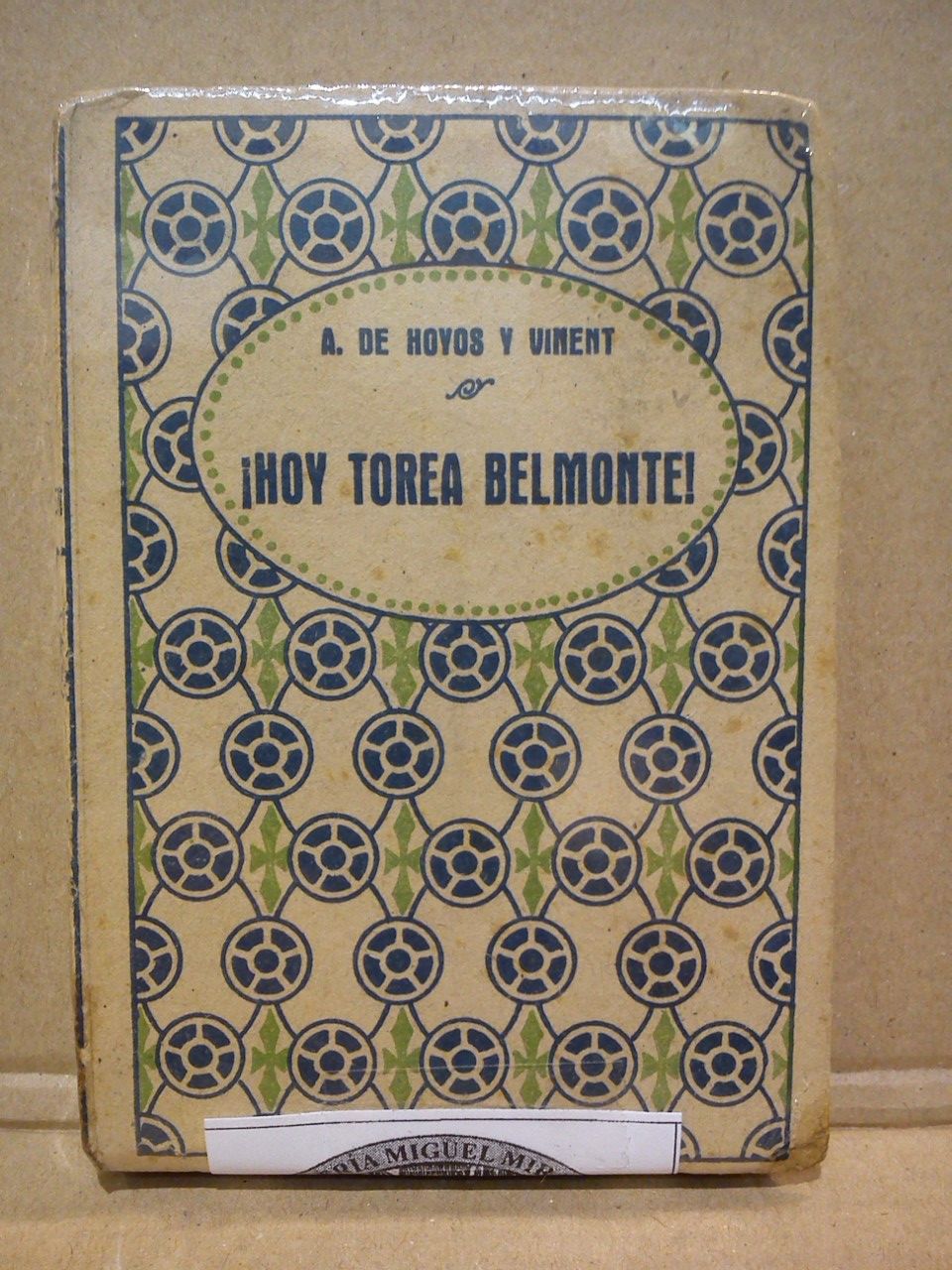 ¡Hoy torea Belmonte!