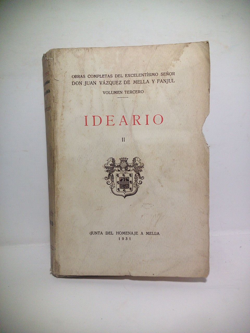 IDEARIO / Prólogo de Rafael Marín Lázaro