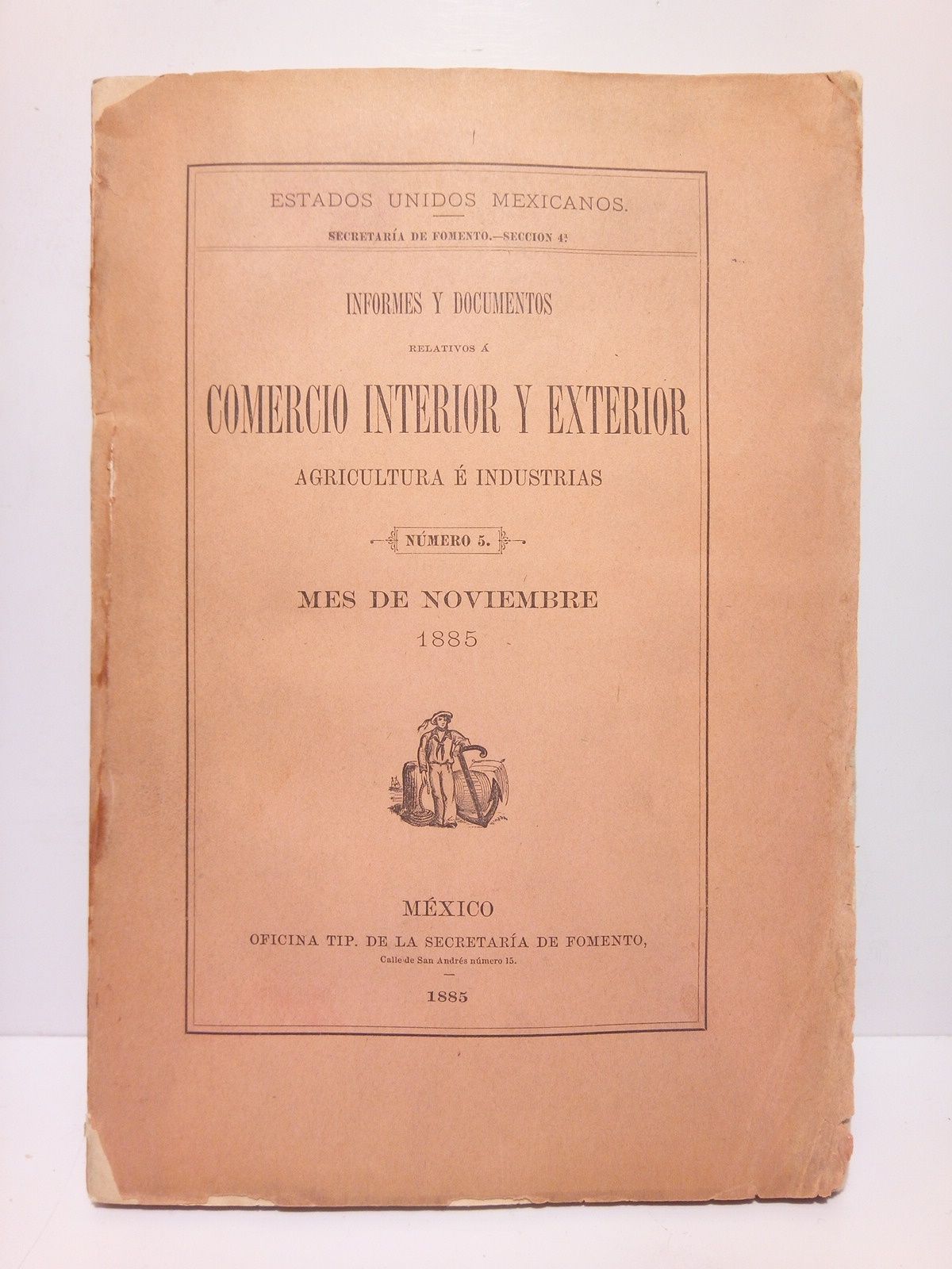Informes y documentos relativos a comercio interior y exterior, agricultura …