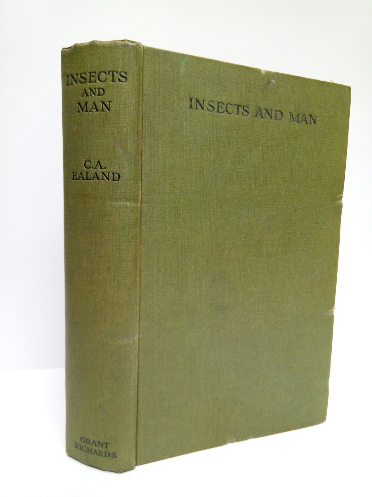 Insects and man: an account of the more important harmful …