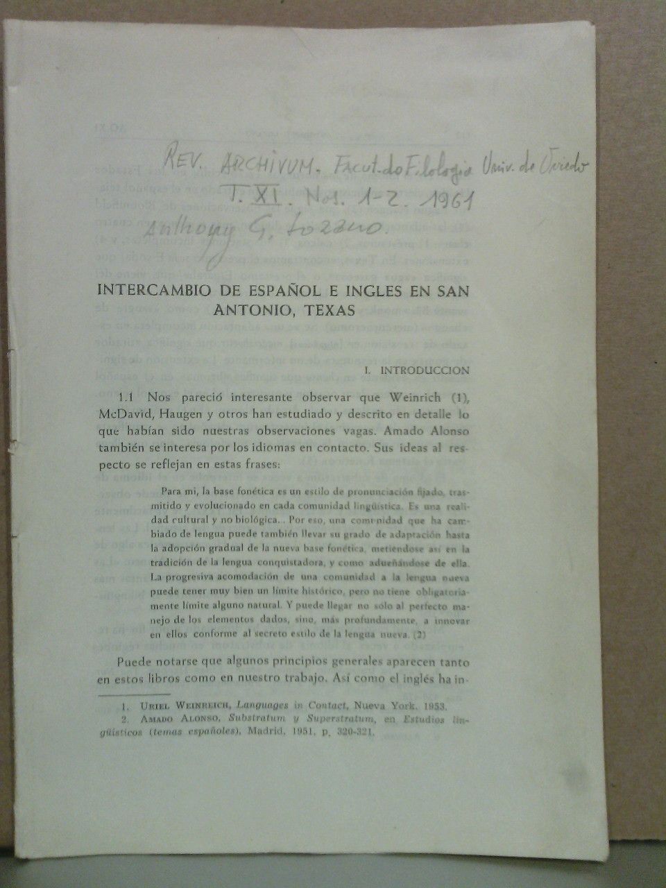 Intercambio de español e inglés en San Antonio, Texas