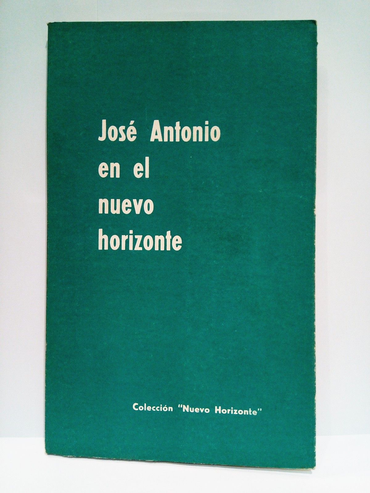 José Antonio en el nuevo horizonte