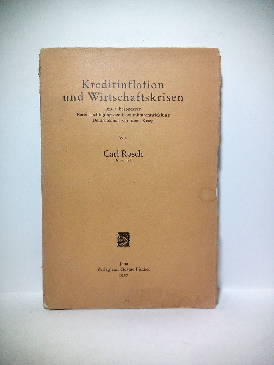Kreditinflation und Wirtschaftskrisen unter besonderer Berücksichtigung der Konjunkturentwicklung Deutschlands vor …