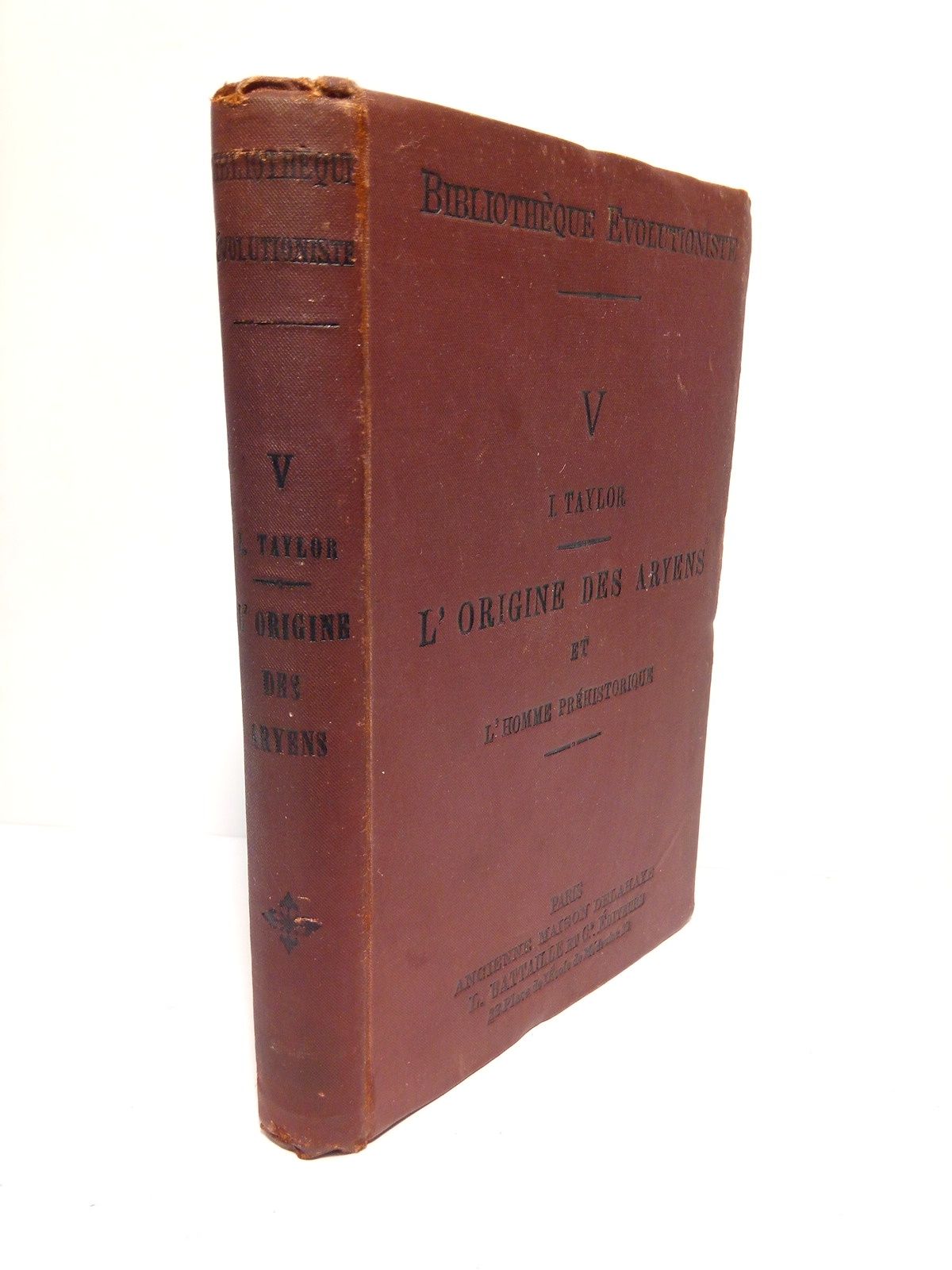 L'origine des Aryens et l'home préhistorique. Exposé de l'ethnologie et …