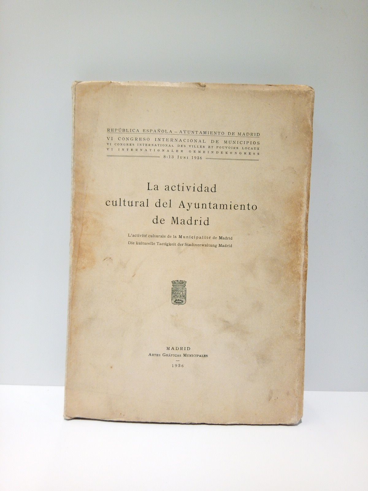 La actividad cultural del Ayuntamiento de Madrid