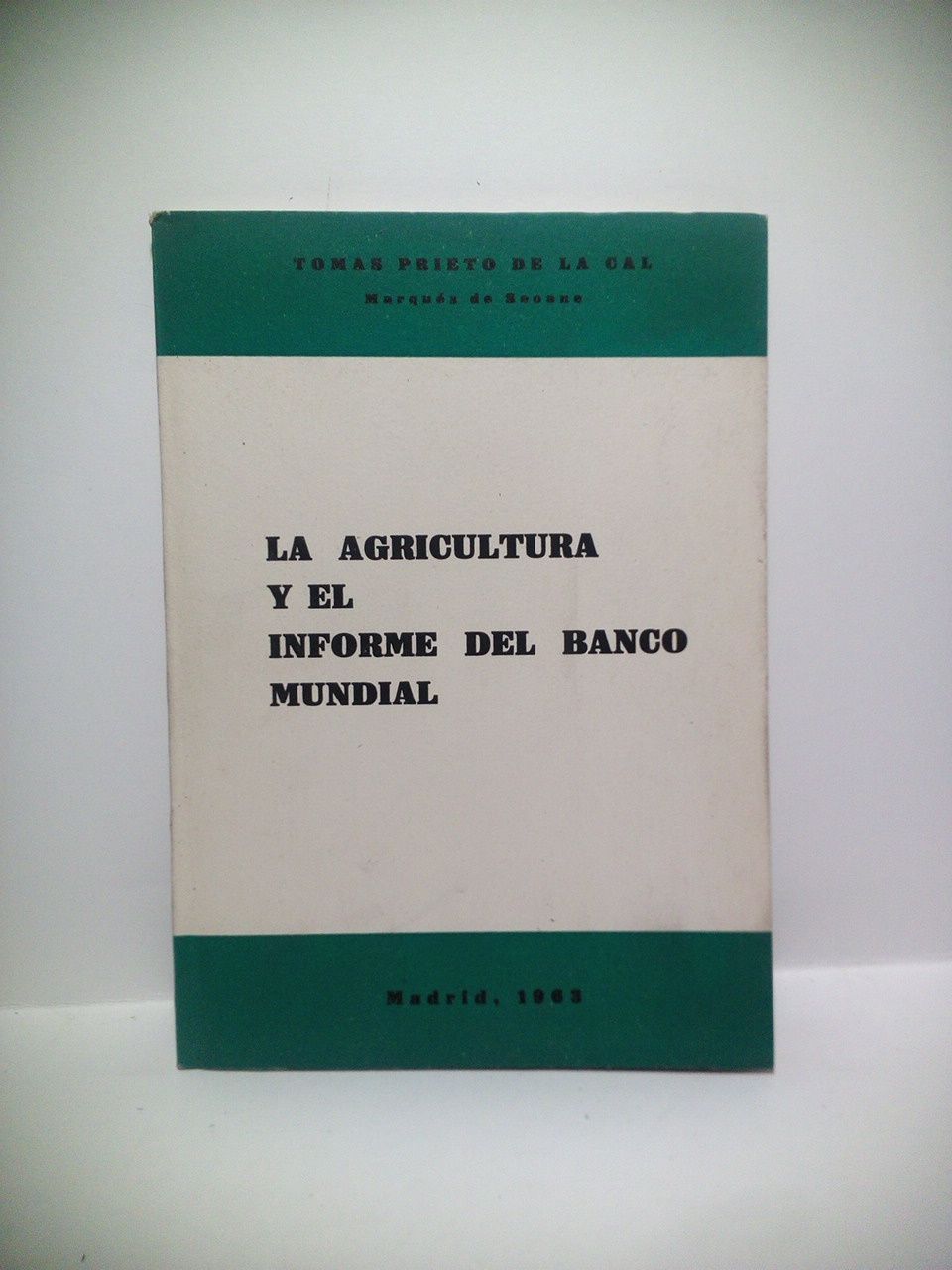 La agricultura y el informe del Banco Mundial