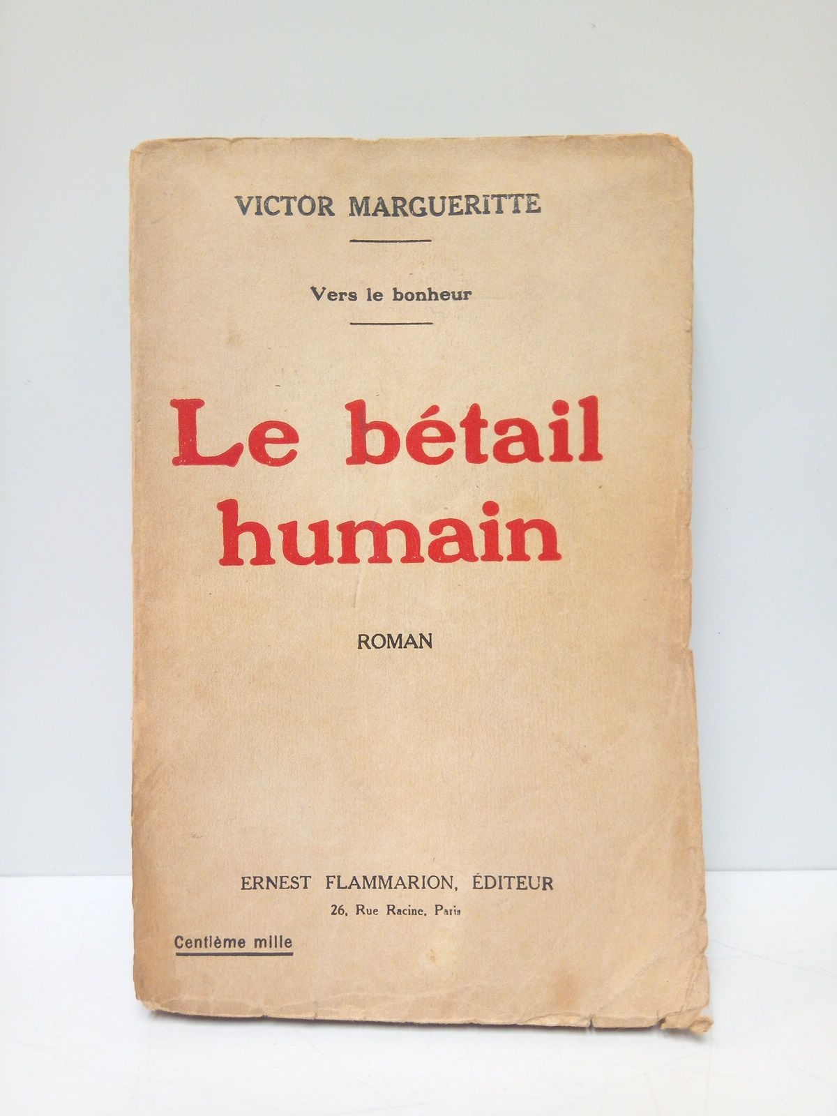 La Bétail Humain (Roman)