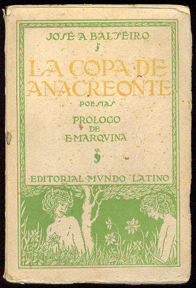 La copa de Anacreonte. (Poesías) / Con prólogo de Eduardo …