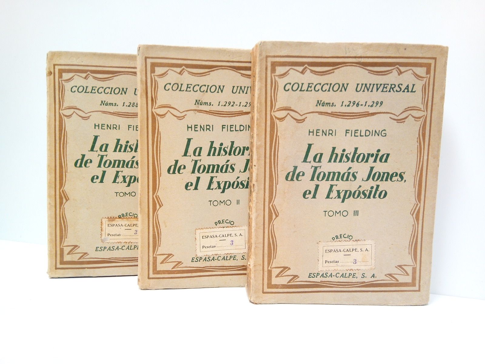 La historia de Tomás Jones, el Expósito / La traducción …