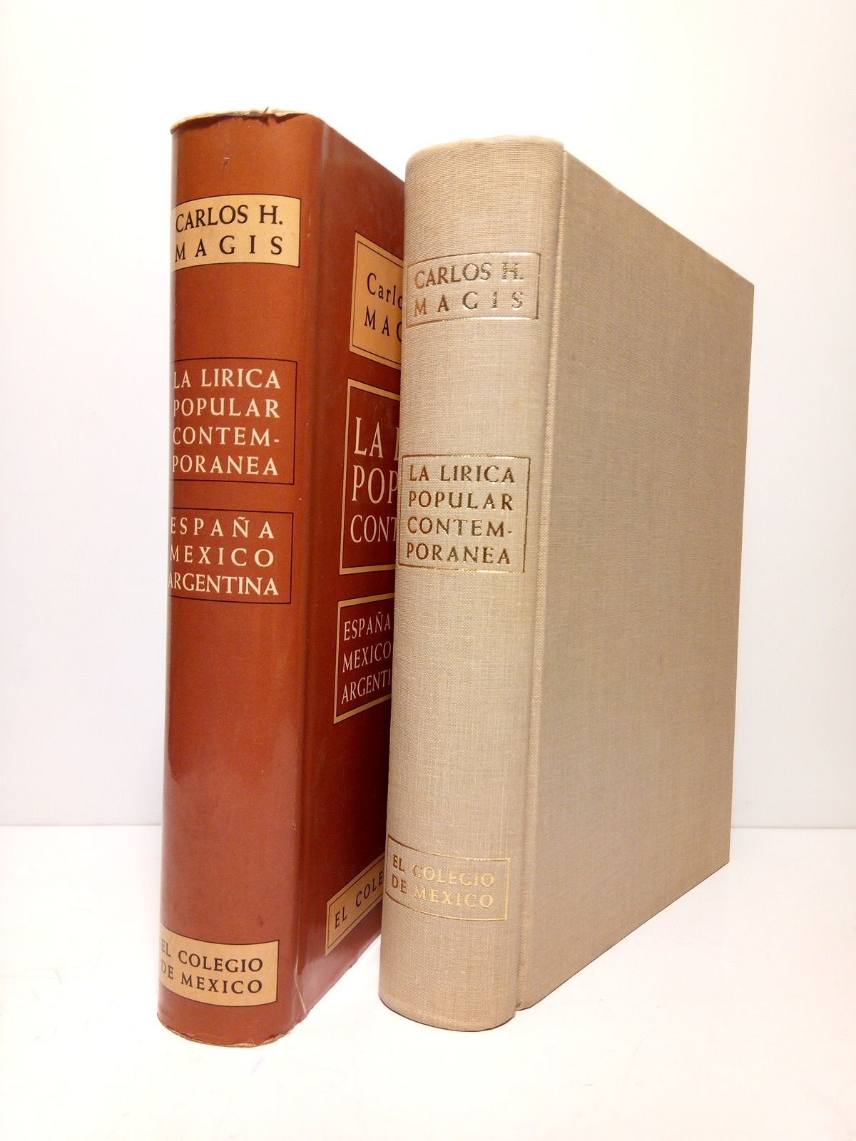 La lírica popular contemporanea: España, México, Argentina