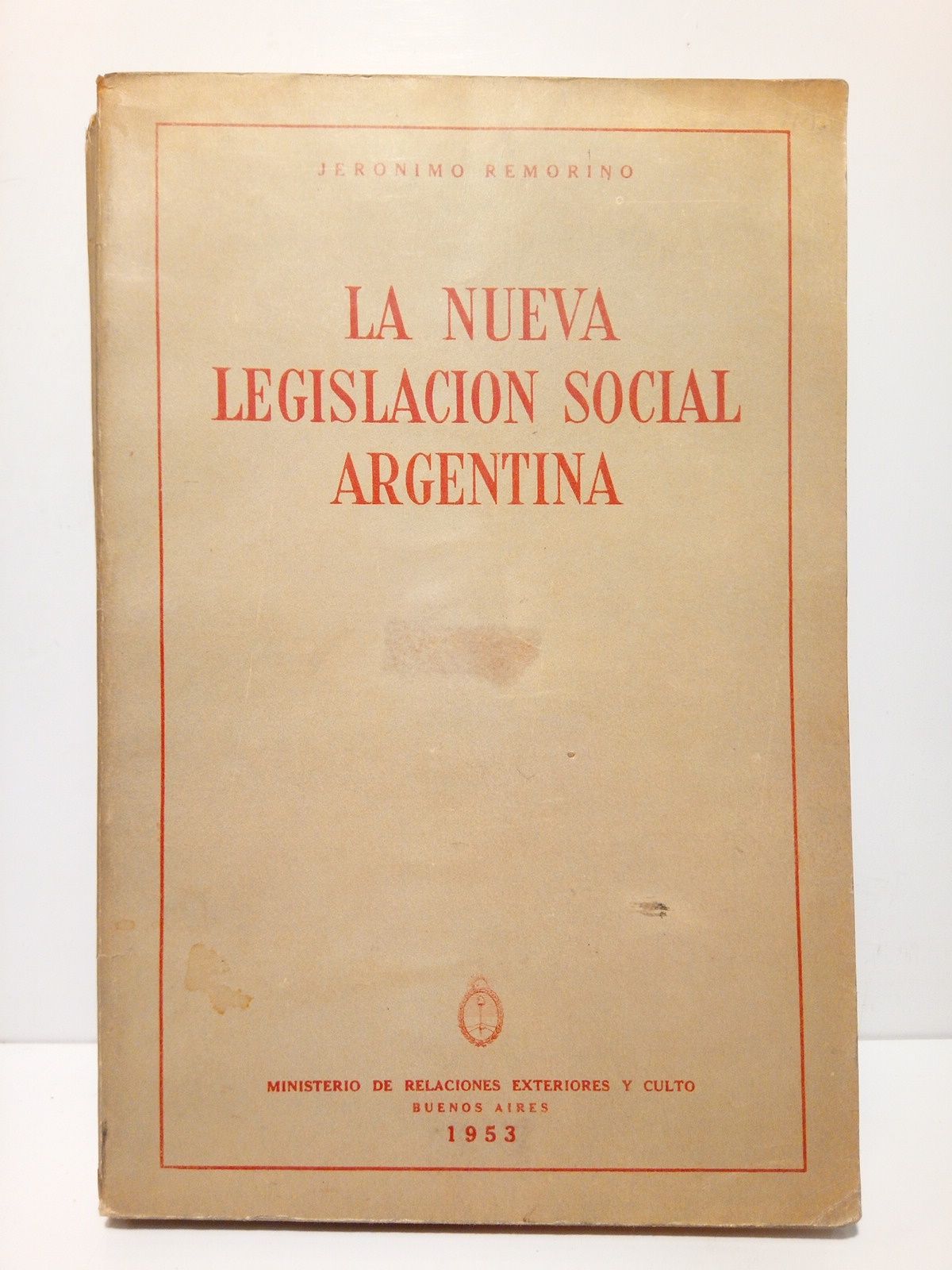 La nueva legislación social argentina