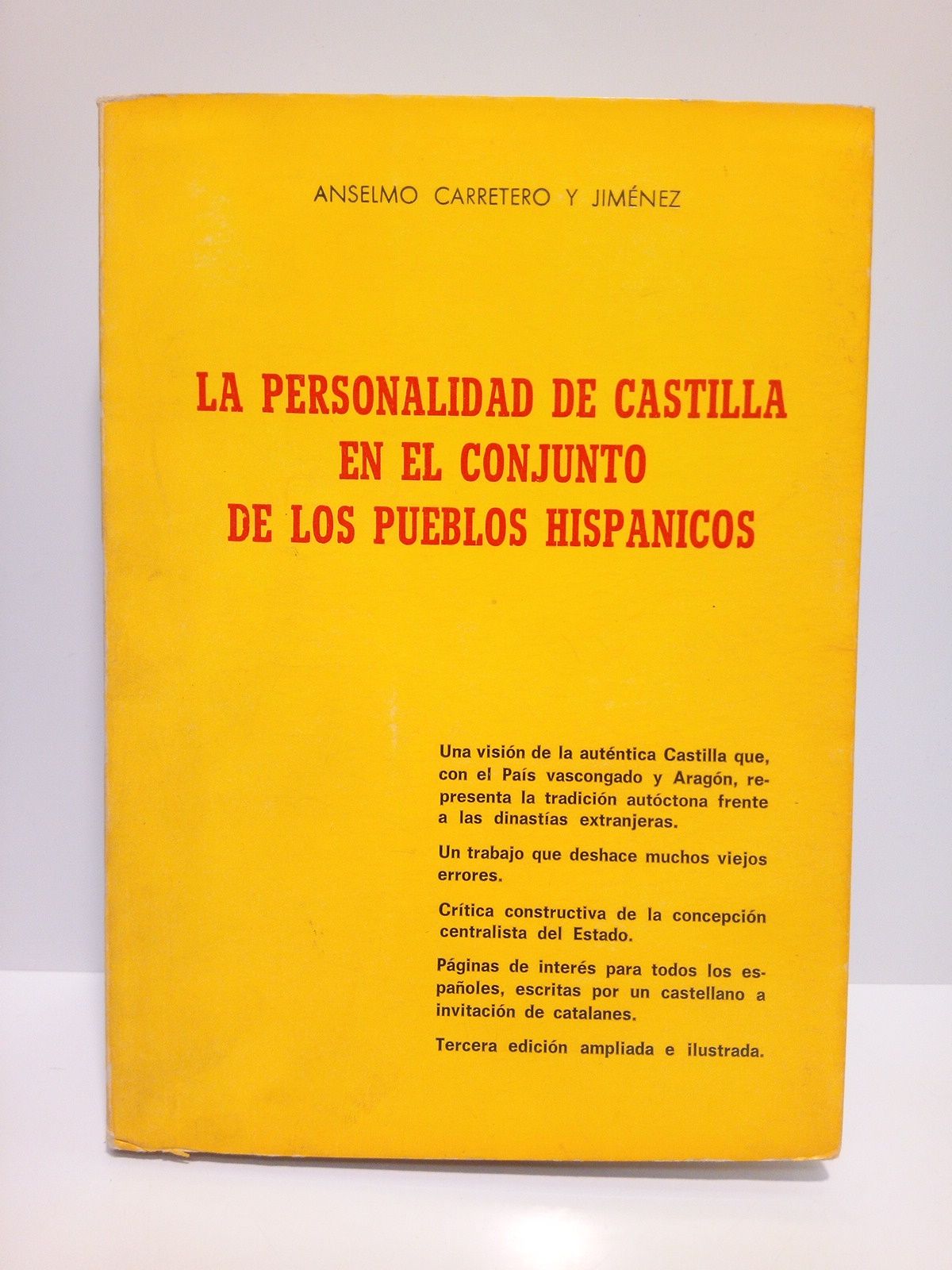 La personalidad de Castilla en el conjunto de los pueblos …