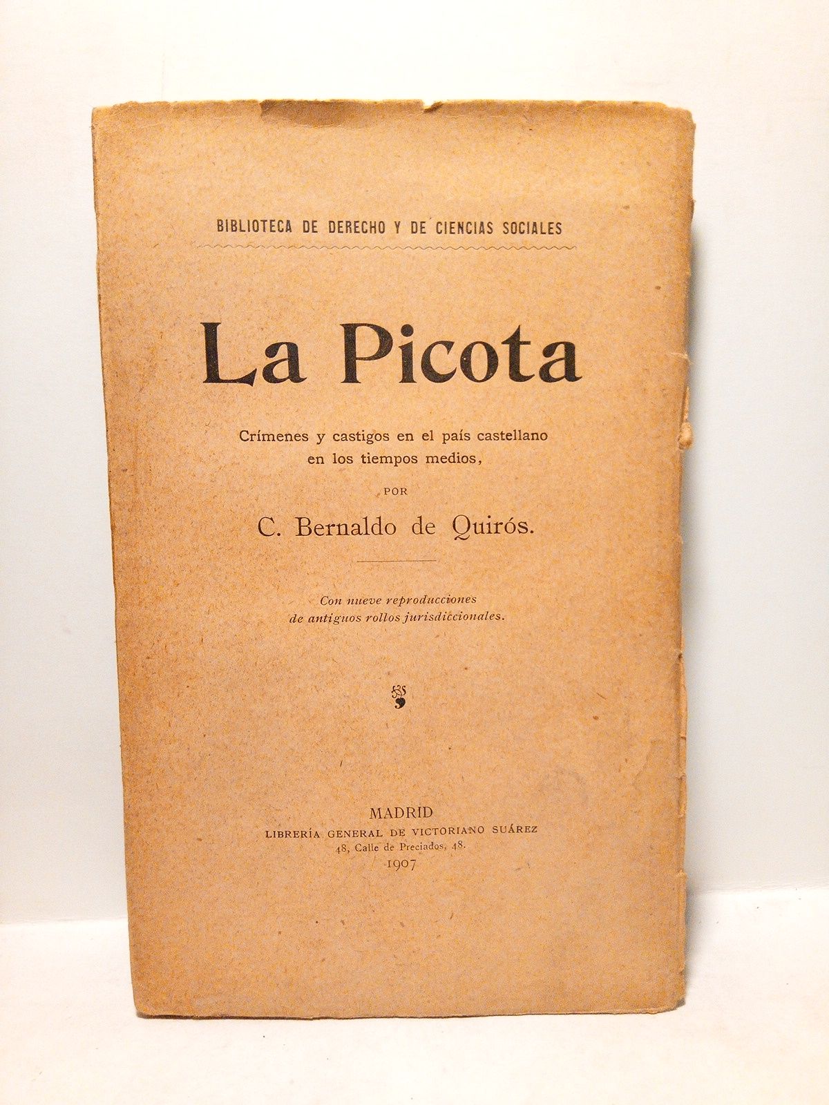 La Picota: Crímenes y castigos en el país castellano en …