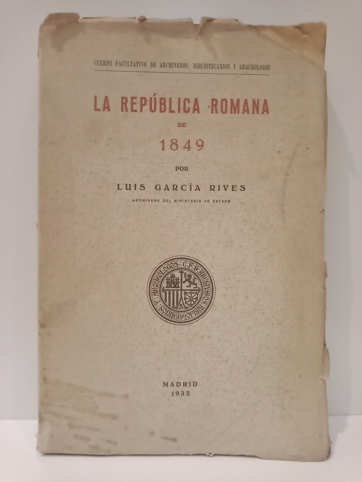 La República Romana de 1849: Apuntes para el estudio de …