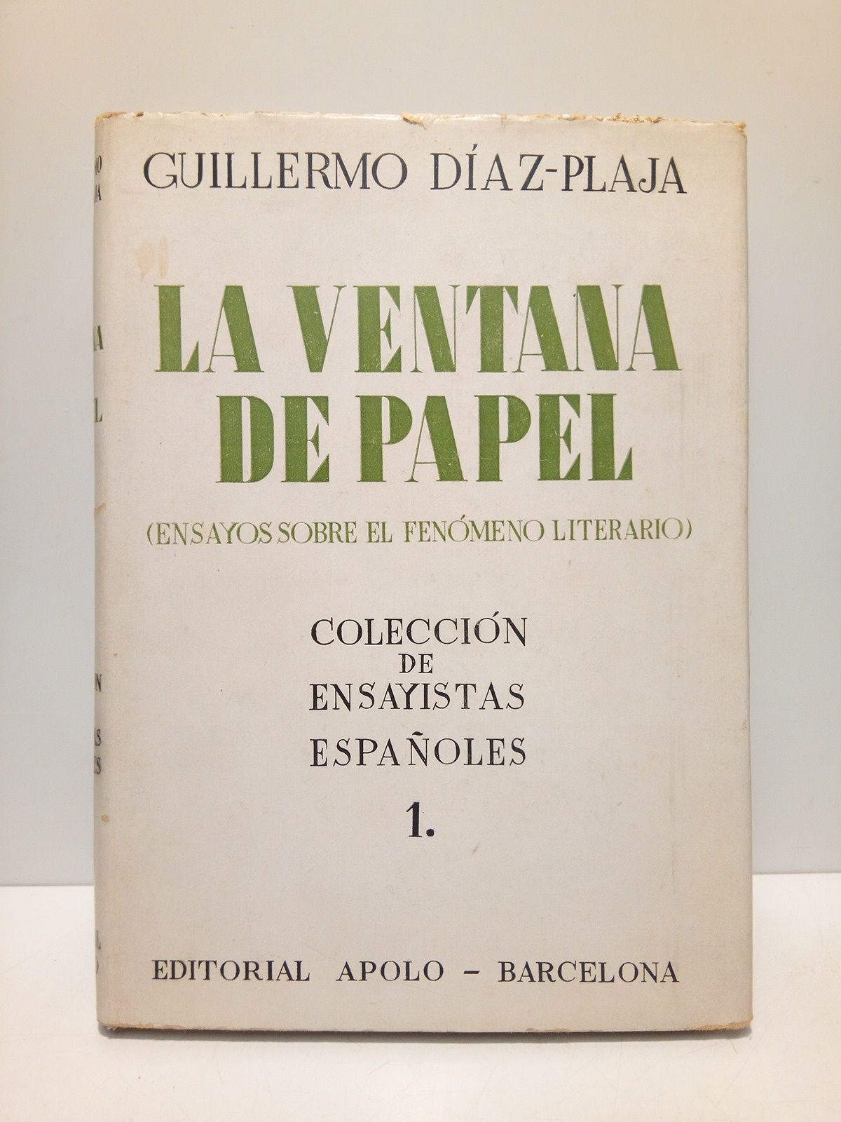 La ventana de papel: Ensayos sobre el fenómeno literario
