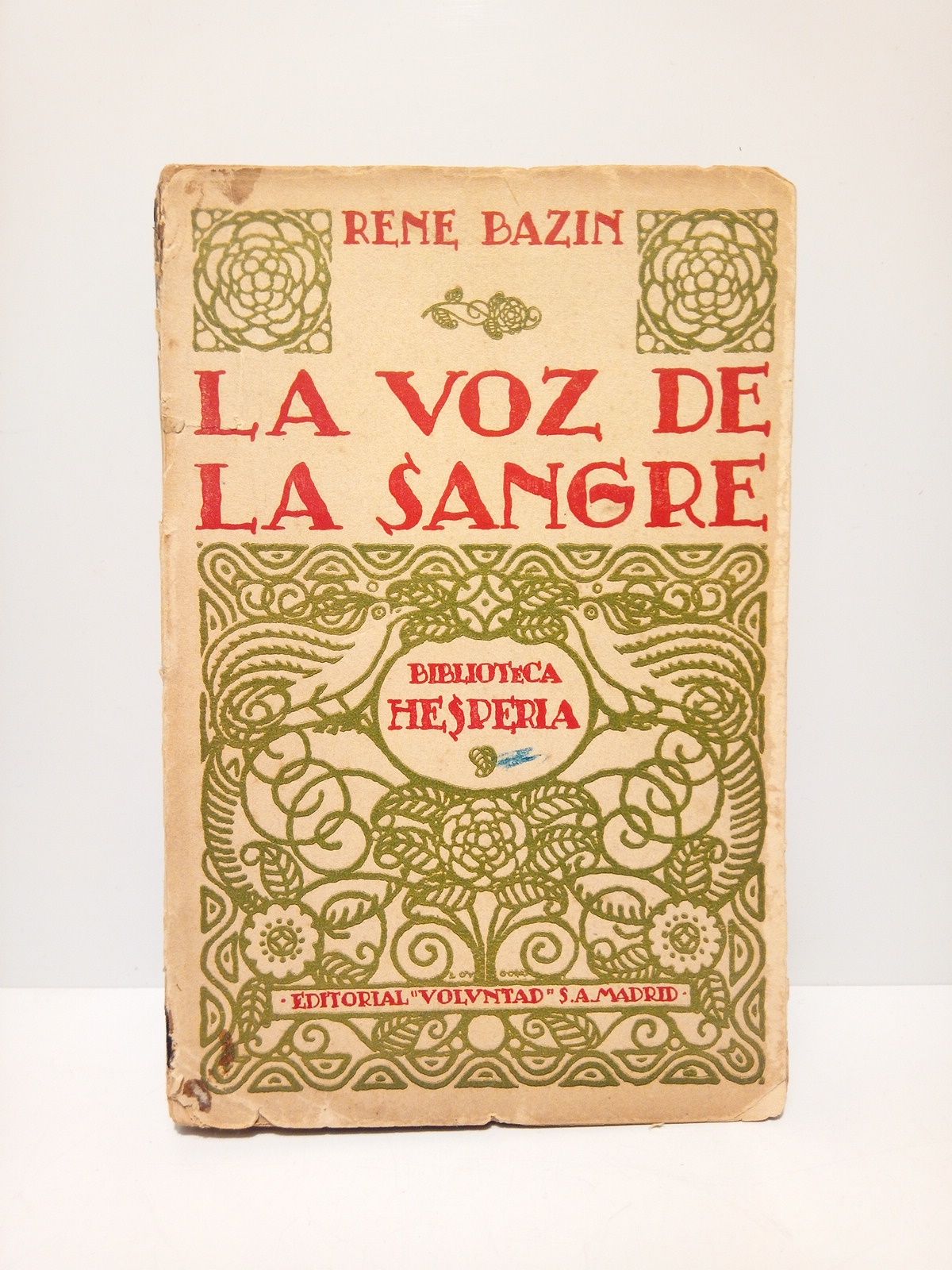 La voz de la sangre / Versión castellana de Gerardo …