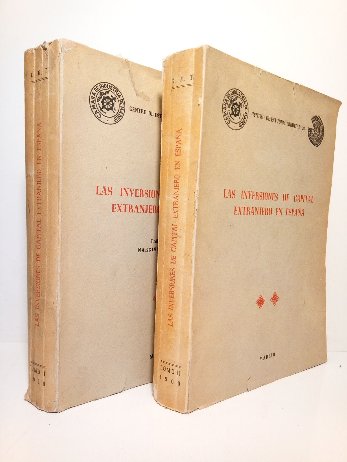 Las inversiones de capital extranjero en España / Prolog. por …