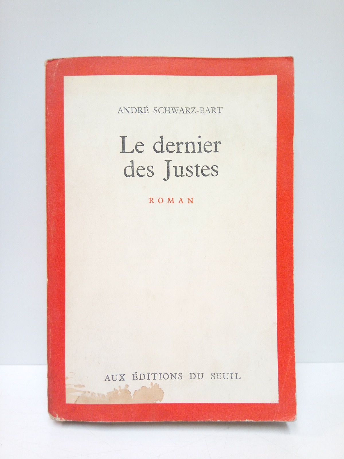 Le dernier des justes (Roman)