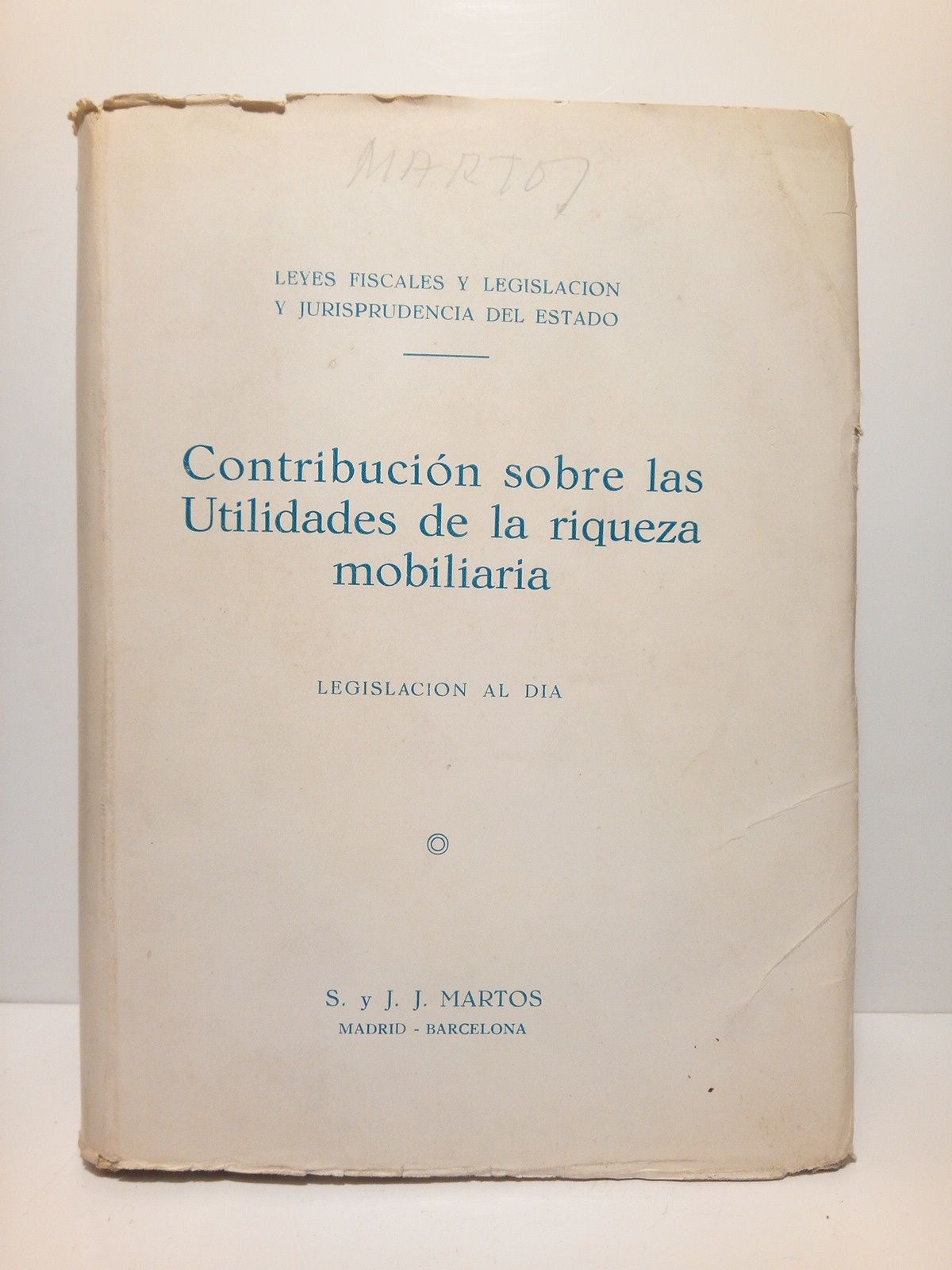 Legislación reguladora de la contribución sobre las utilidades de la …